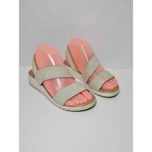 Kensie Women's Emme Strap Sandal Natural Beige‎ 6M